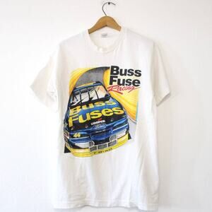Vintage Buss Fuse Racing Ford Car T Shirt Large
